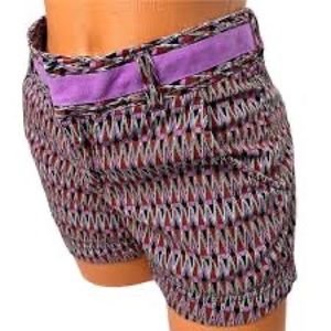 Athleta Women's Pink and Purple Shorts, sz 14